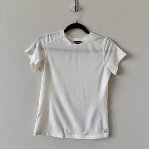 Allbirds-Waffle Textured Cream Lightweight Tee (Size:Small)